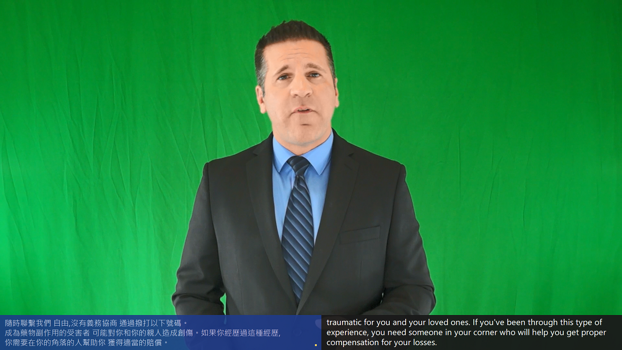 雙語字幕同步顯示